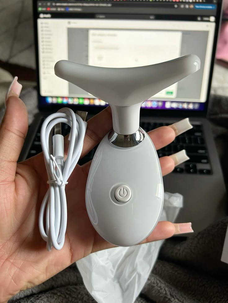 LED Face & Neck Lifter – EMS Skin Tightening & Anti-Wrinkle Device