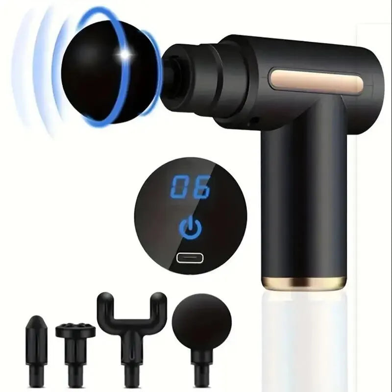 Mini Pro Massage Gun – Deep Tissue Relief for Neck, Back & Legs