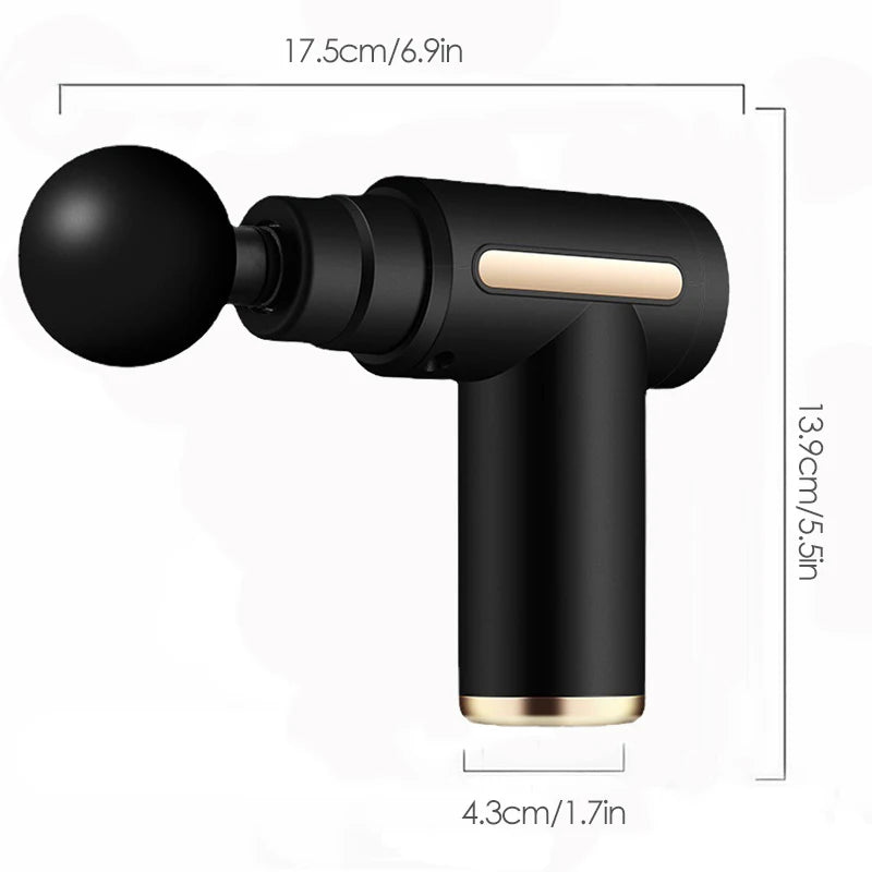 Mini Pro Massage Gun – Deep Tissue Relief for Neck, Back & Legs