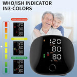 Home Rechargeable Wrist BP Monitor LED Voice Touch Screen for Accurate Blood Pressure Monitoring