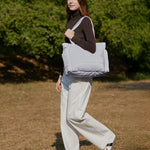 Tote Bag Large Capcity Women'S Bags Puffer Padded Handbag for College School Portable Commuting Leisure Travel Pouch