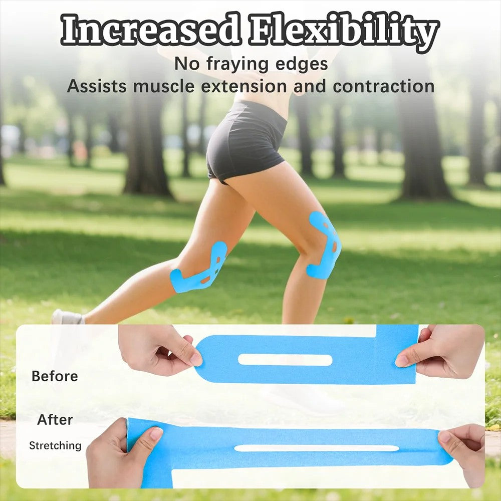 Kinderjoint Pre‑Cut Knee Kinesiology Tape, 10 PCS