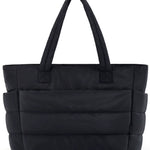 Tote Bag Large Capcity Women'S Bags Puffer Padded Handbag for College School Portable Commuting Leisure Travel Pouch