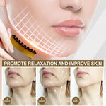 Lymphatic Contour Massage Brush for Jawline Chin & Facial Sculpting Soft Dry Brushing Tool for Lymphatic Drainage and Fatigue Relief Gentle Body Care