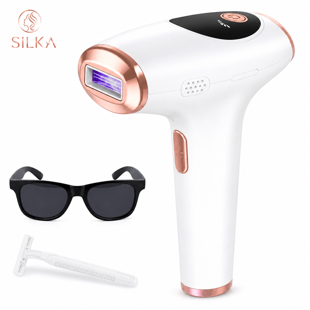 SILKA Ice-Cool Hair Removal - Hair Removal Device with Cold Pulse Light Technology