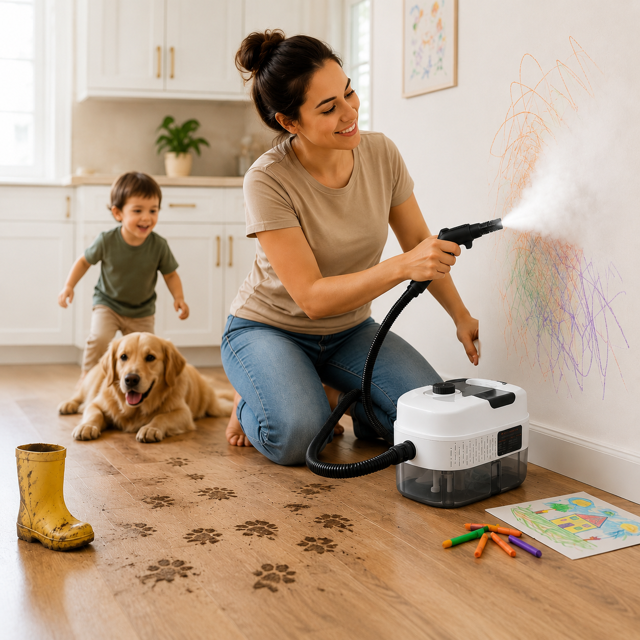 Steamora™ Pressure Steam Cleaner