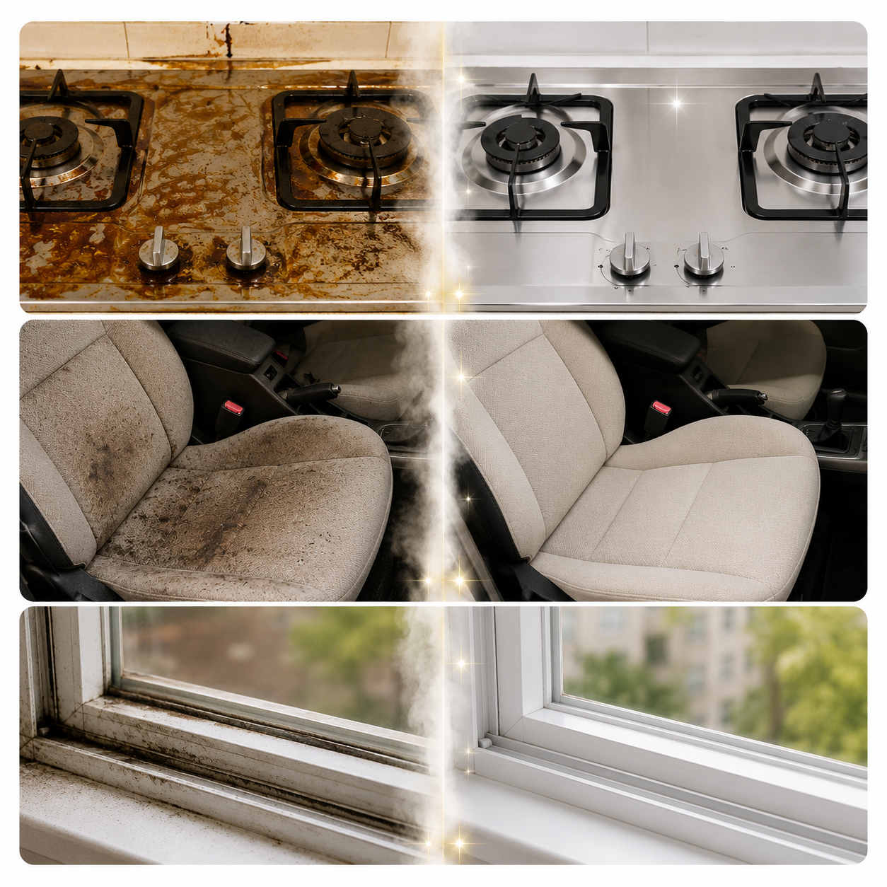 Steamora™ Pressure Steam Cleaner