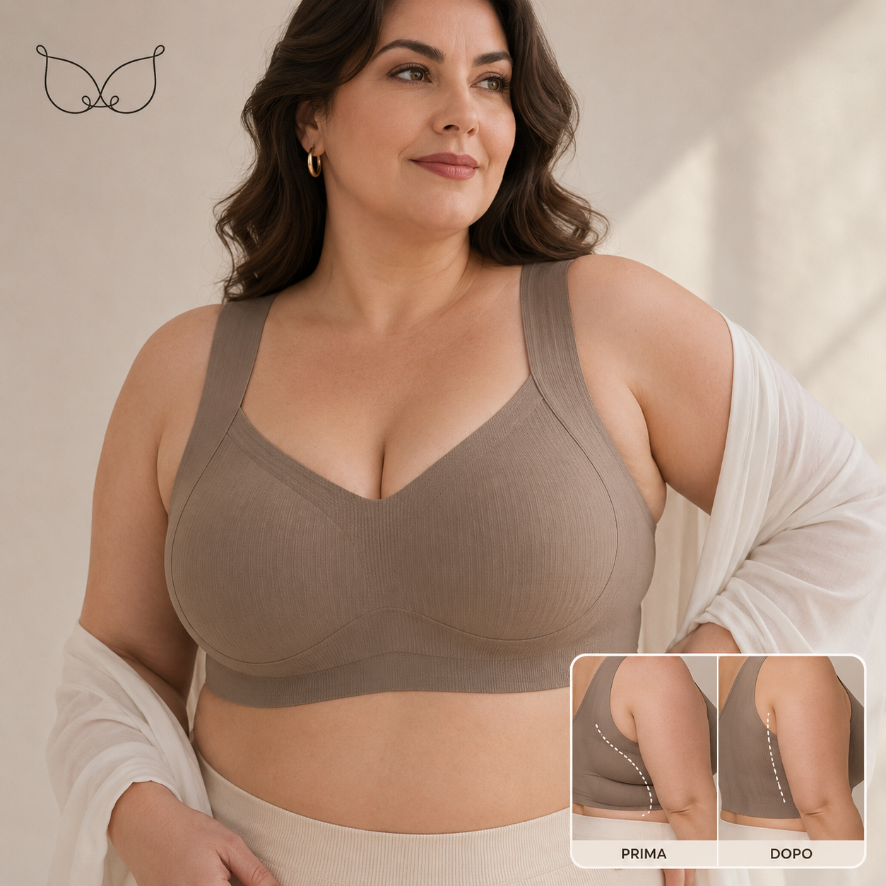 Easy Shape Bra -Comfortable, One-piece, Traceless Fixed Cup, Women's Underwear