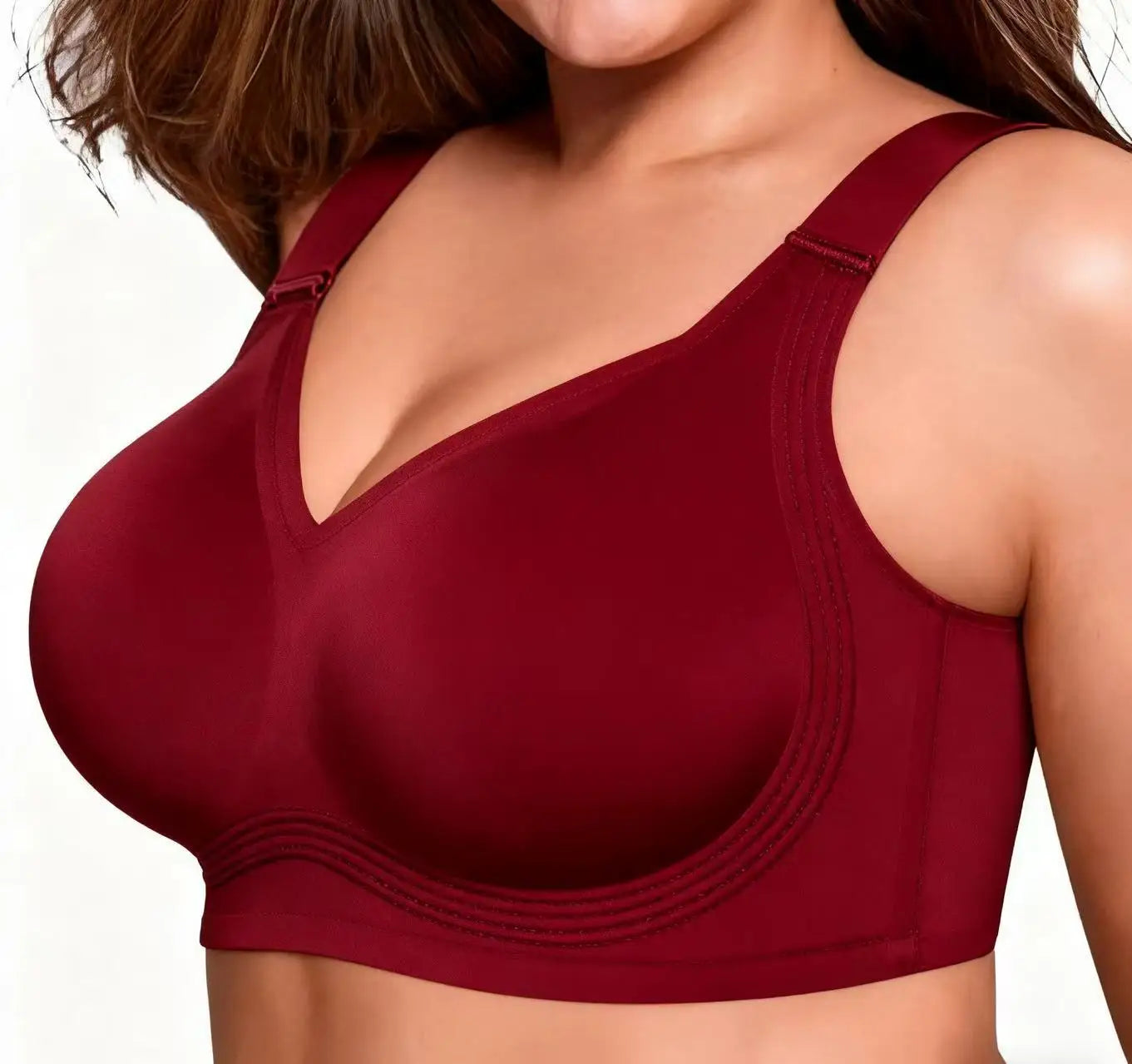 Wireless Jelly Lift Bra for Big Busts – Seamless Full Support
