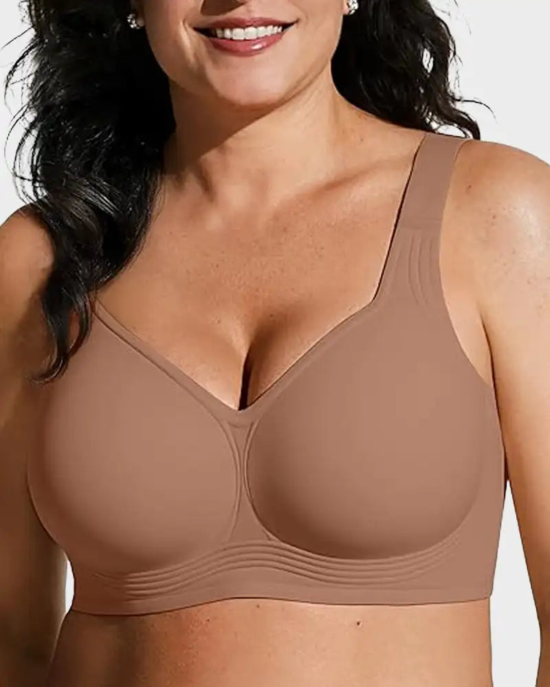Wireless Jelly Lift Bra for Big Busts – Seamless Full Support
