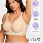 Wireless Jelly Lift Bra for Big Busts – Seamless Full Support