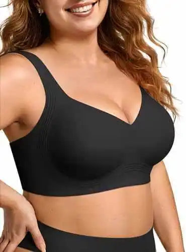 Wireless Jelly Lift Bra for Big Busts – Seamless Full Support