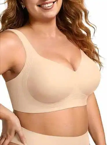 Wireless Jelly Lift Bra for Big Busts – Seamless Full Support