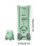 Compact foldable Mini Pilates reformer board in green with smooth roller for core strength and flexibility workouts.
