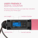 Smart Jump Rope with APP Data Analysis & Speed Light Indicator -  Fitness Skipping Rope for HIIT, Home Gym, Crossfit, Exercise, Jumping Rope Counter for Women, Men, Kids