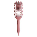 CurlCraft 3-in-1 Defining Brush pink vented detangling hairbrush for curls and waves styling