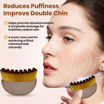 Lymphatic Contour Massage Brush for Jawline Chin & Facial Sculpting Soft Dry Brushing Tool for Lymphatic Drainage and Fatigue Relief Gentle Body Care