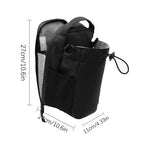 Magnetic Gym Bag Large Capacity Magnetic Carrier Bag with Phone Pocket Portable Gym Water Bottle Pouch Gym Accessories Organizer