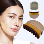 Lymphatic Contour Massage Brush for Jawline Chin & Facial Sculpting Soft Dry Brushing Tool for Lymphatic Drainage and Fatigue Relief Gentle Body Care